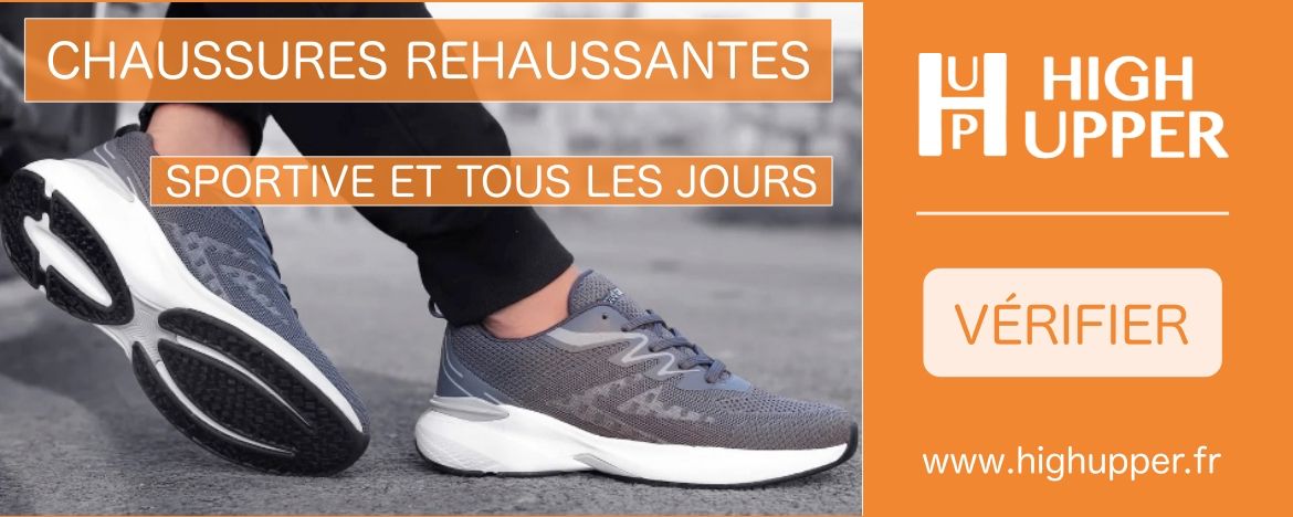 Chaussures rehaussantes pour hommes