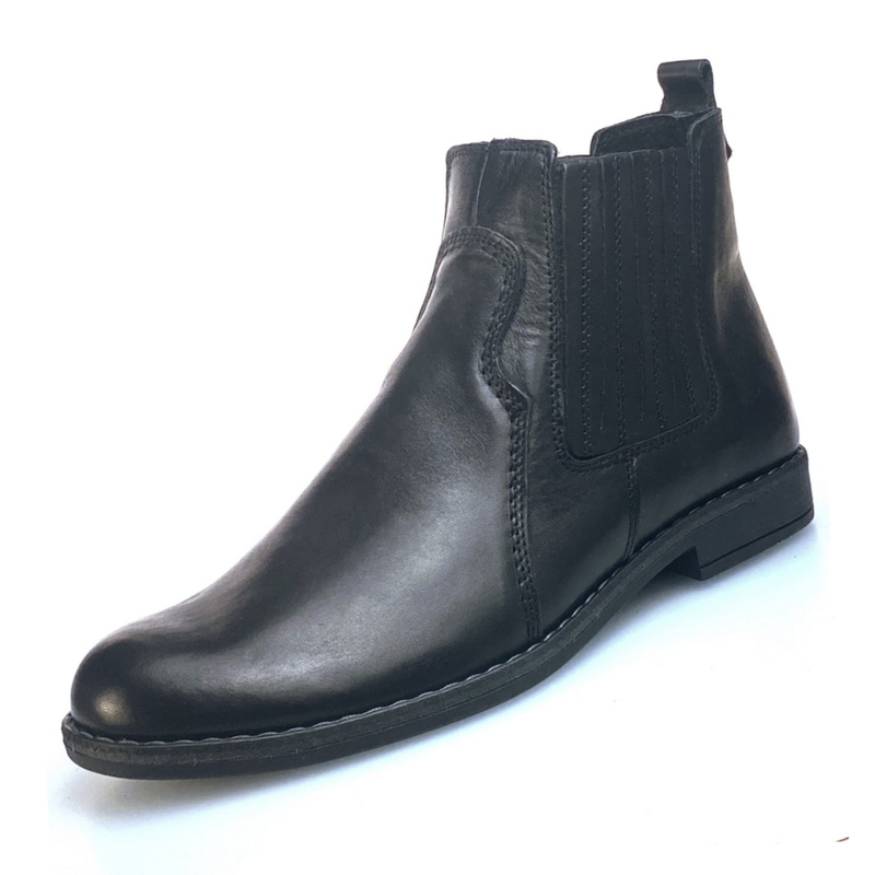 Chaussures Rehaussantes NEGRO + 5 CM pour hommes